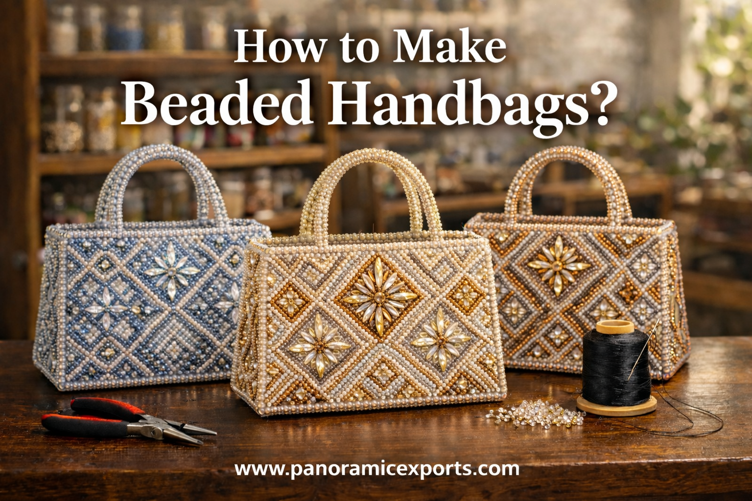 How to Make Beaded Handbags?