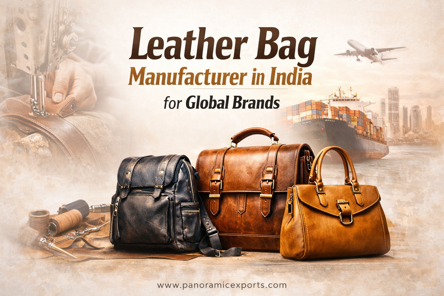 Leather bag manufacturer India