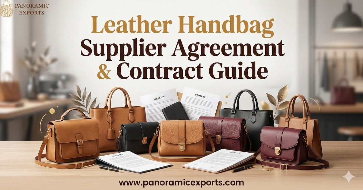 Leather Handbag Supplier Agreement & Contract Guide